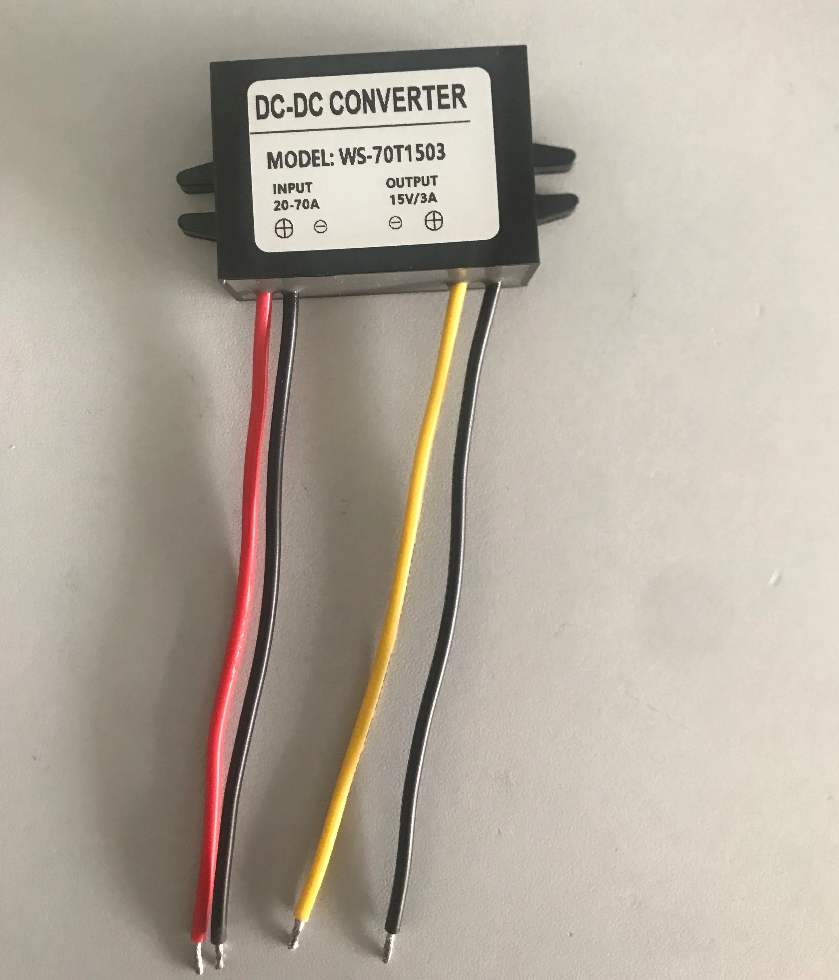 IP 67 цены по прейскуранту завода-изготовителя 20-70 до 15В 3A Вт конвертер постоянного/переменного тока, 15W WS-70T1503