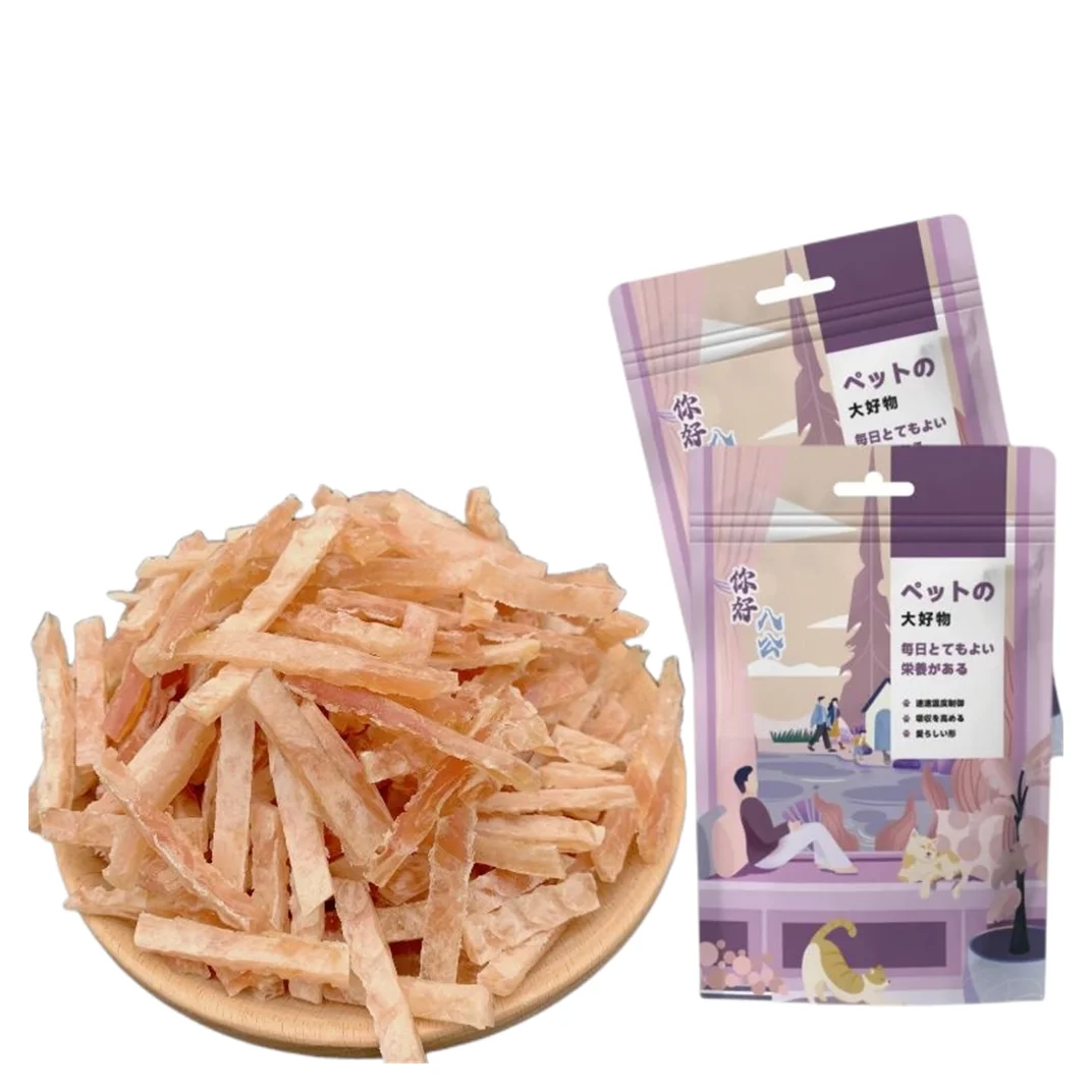 High Quality Air-dried Chicken Slices Chicken Strips  cat Snacks Dog Snacks Dog treats