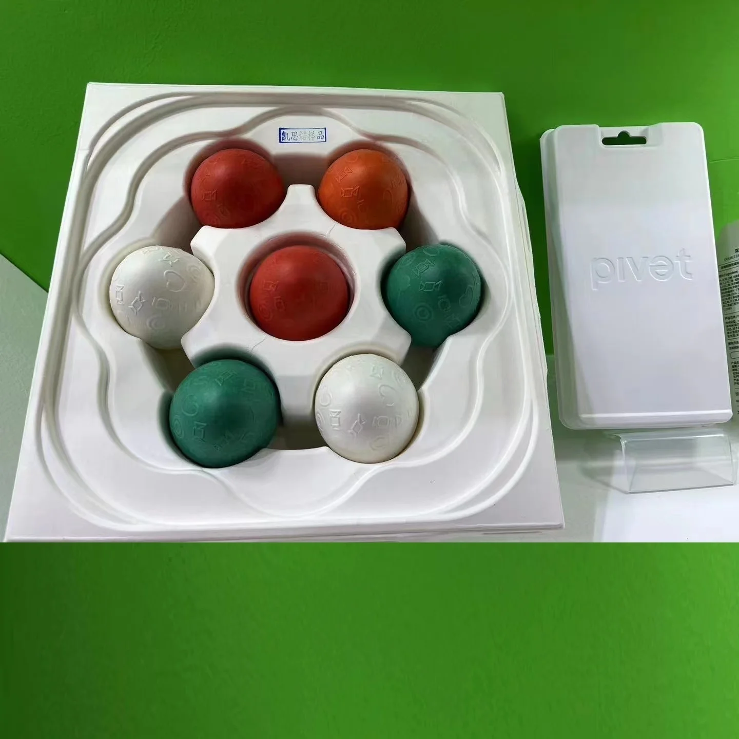 Environmentally friendly factory custom-built ecological High quality bamboo fiber sugarcane bagasse pulp chocolate tray