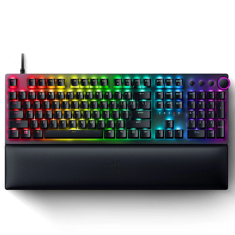 Original Razer Huntsman V2 Optical Mechanical Gaming Keyboard Chroma RGB 104keys