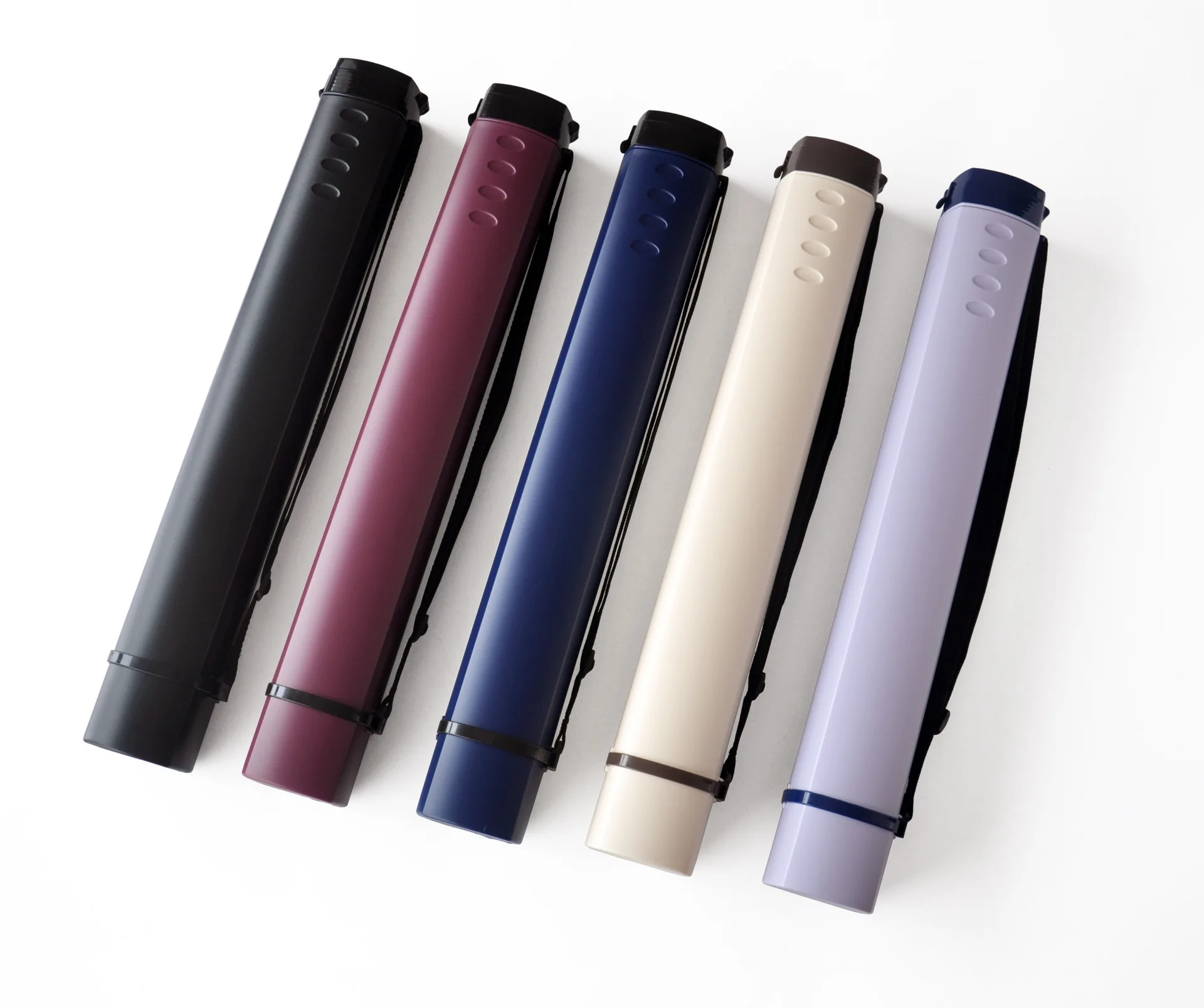 Bview Art adjustable square plastic draft tube art tube drawing tube with twist lock