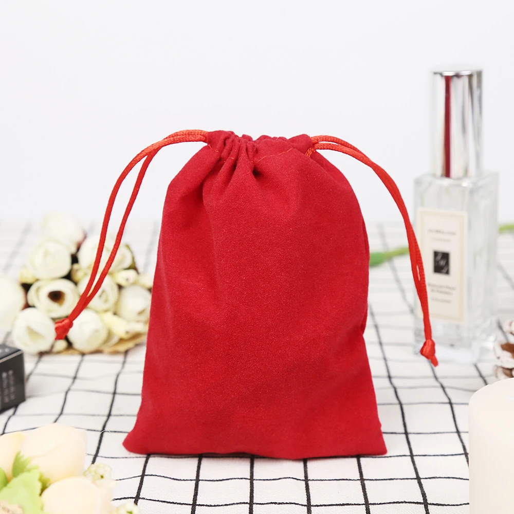 Top Ranking Supply Mini Velvet Jewellery Pouch