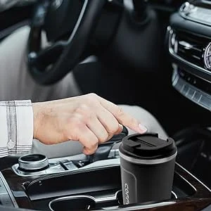 Custom Portable 17oz Double Wall Vacuum Stainless Steel Thermo winter Coffee Cup digital Thermo Mug With Led Temperature Display