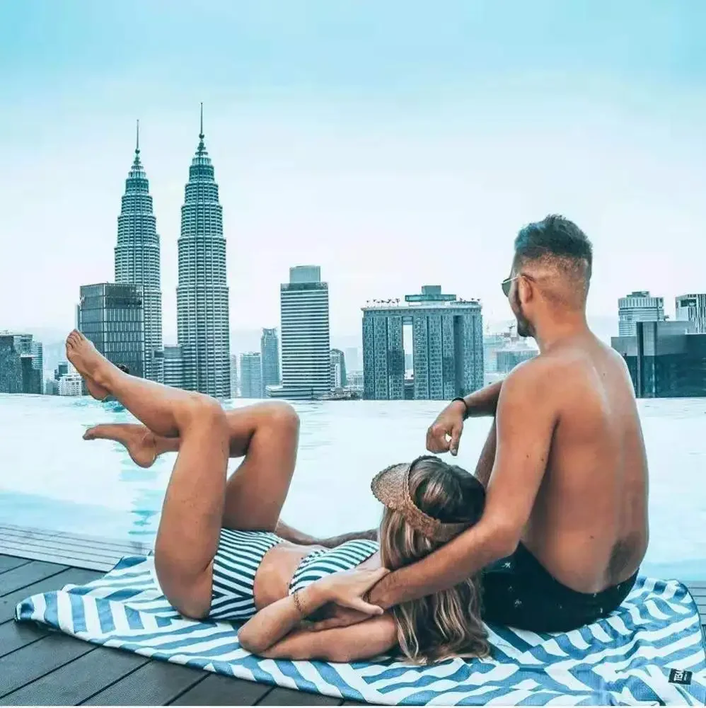 Fouta Beach Towel Wholesale Yarn Dyed Weave Towels Beach Towel With Tassel Design Solid Color Exporter In India