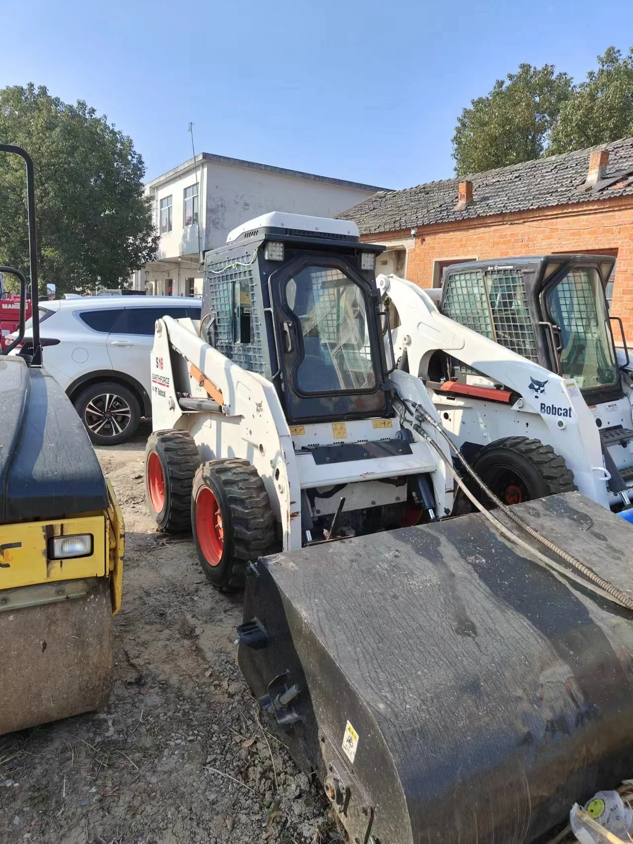 Bobcat S18 высокопроизводительный фронтальный погрузчик экскаватор-погрузчик гидравлический лидер продаж подержочный высокого качества на продажу