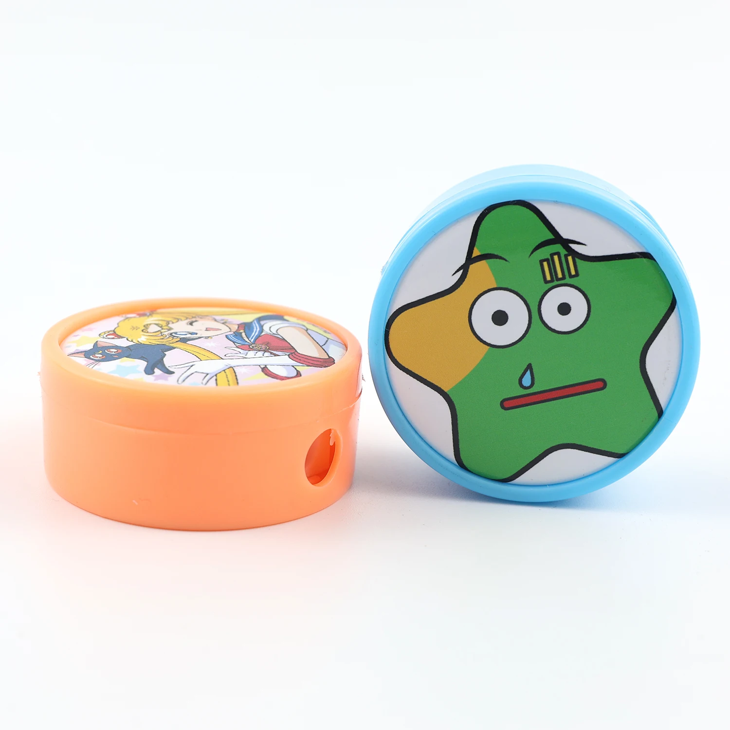 44mm 1.75Inch Blank Button Pencil Sharpener with Mirror Back for Button Maker Machine