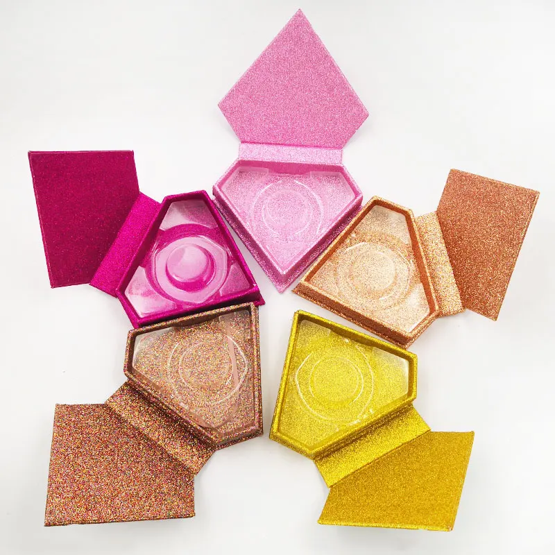 2021 Private label Custom Eyelash Packaging mink fur 3D mink eyelashes packaging box