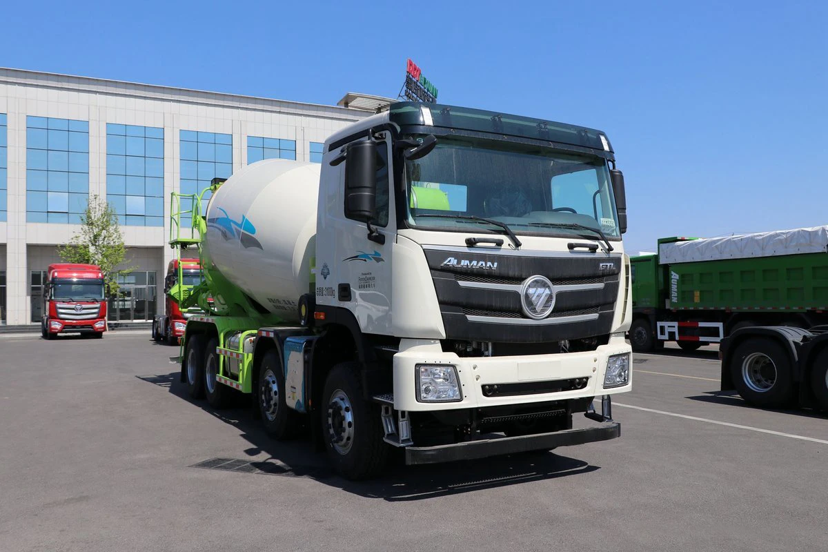 Used FOTON Concrete Mixer Truck Auman Concrete Mixer 8x4 RHD/LHD