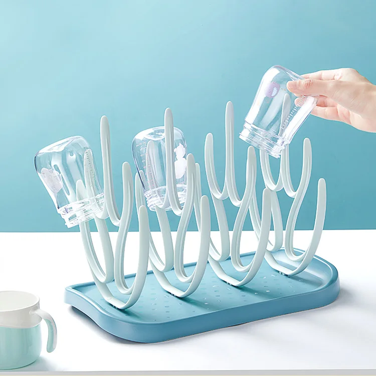 Wholesale Multi-function Milk Baby Bottle Travel Drying Rack Standard BPA Free New Baby