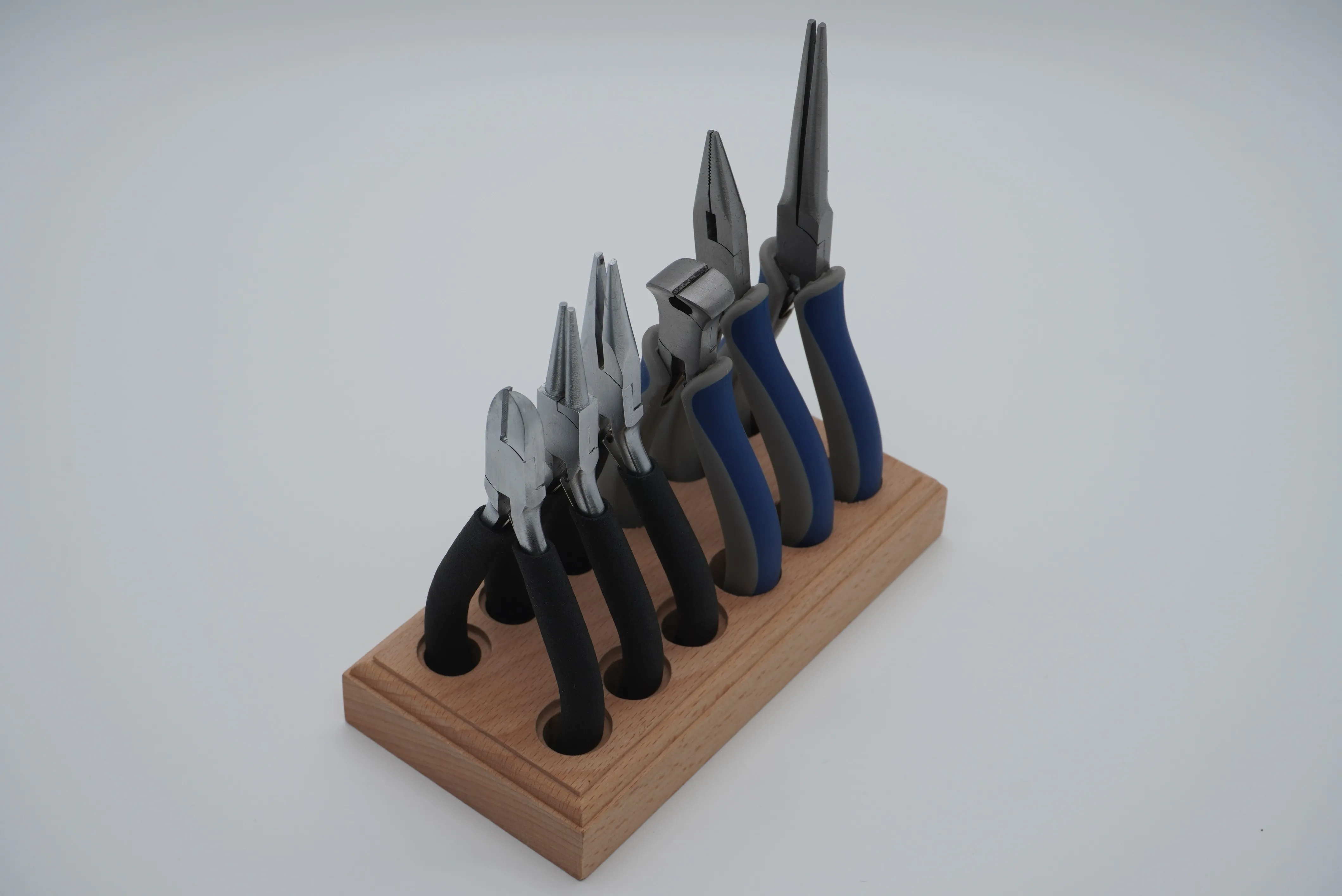 Sell Well New Type Mini Pliers Stand 6-piece Different Handles Jewelry Pliers Set