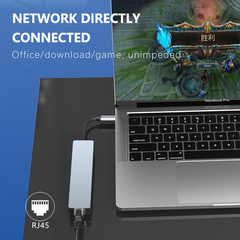 Multi Usb Hub Dual 8 In 1 Usb C Adapter Usb C Hdmi Hub With 4K