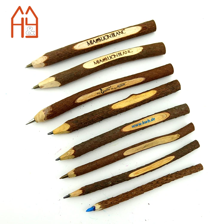 Natural Wood Handmade twig pencil