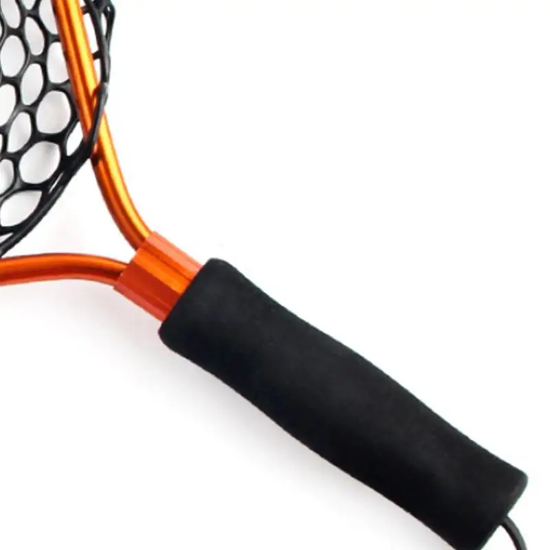 New Portable Non Slip Waterproof Durable Easy Clean Grip Silicone Fishing Landing Net