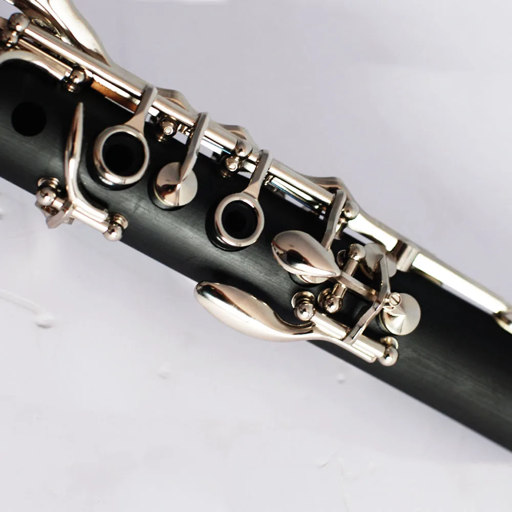 Beginners China factory  Bb Clarinetto Hard Rubber 17 keys instrument