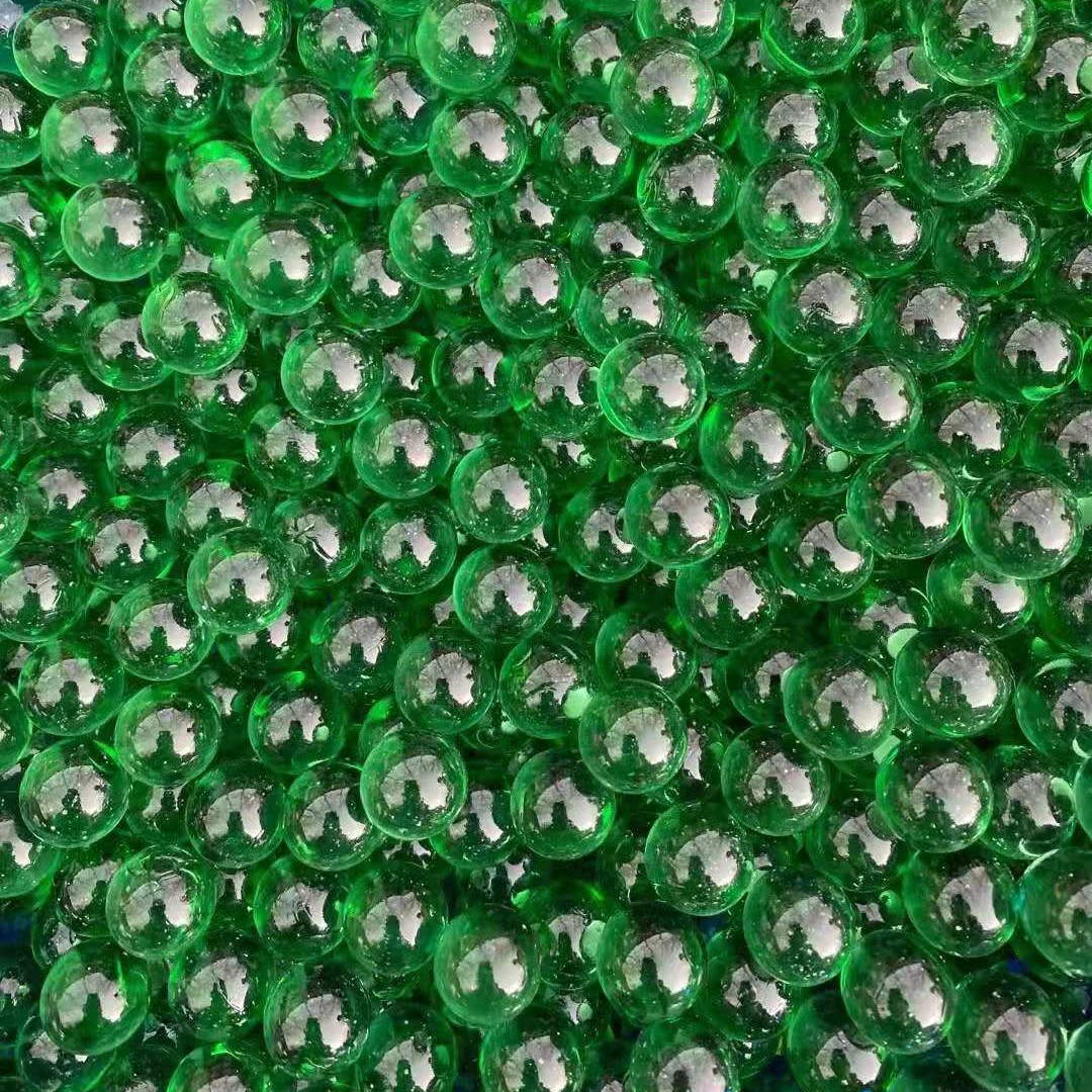 Wholesale Toy Solid Glass Ball Bottle Marble Coffee Tables Vases Floral Use Balls Glass Marbles