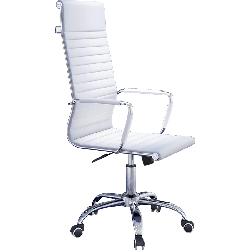 BGY-13 Office chairs  best selling ergonomic desk Chair White PU meeting chair with 360 Swivel and height adjustable