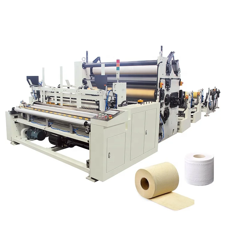 Hot selling products toilet tissue paper manufacturing equipment paper roll making machine