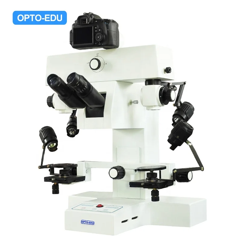 OPTO-EDU A18.1827 0 degree - 45 degree  Adjustable Binocular Comparison Microscope