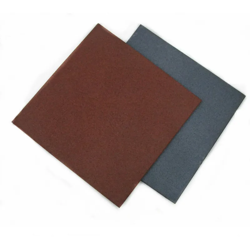 
Factory general 100% recycled pure color 1000mm *1000mm rubber granular flooring tile for fitness room 