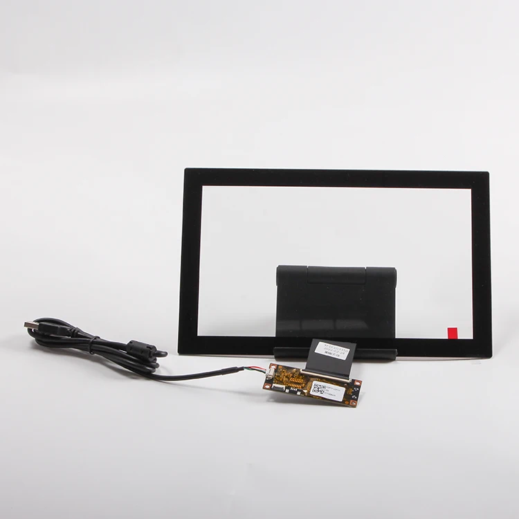 Customized Cover glass LOGO available 10.1 projected capacitive touch screen