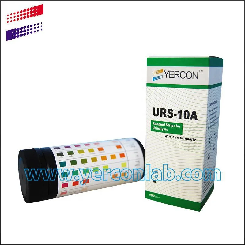 urine test strips URS-10A 100pieces/bottle
