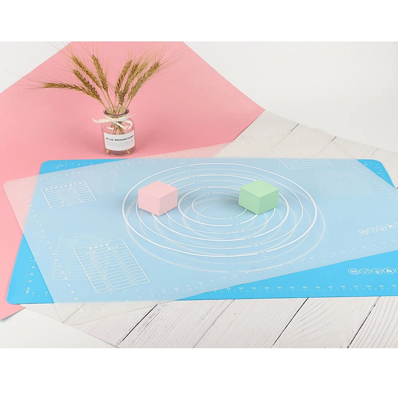 Hot Sale High Quality Kitchen Mats Colors Cake Non-Stick Bake Silicon Baking Sheet Mat Pastry