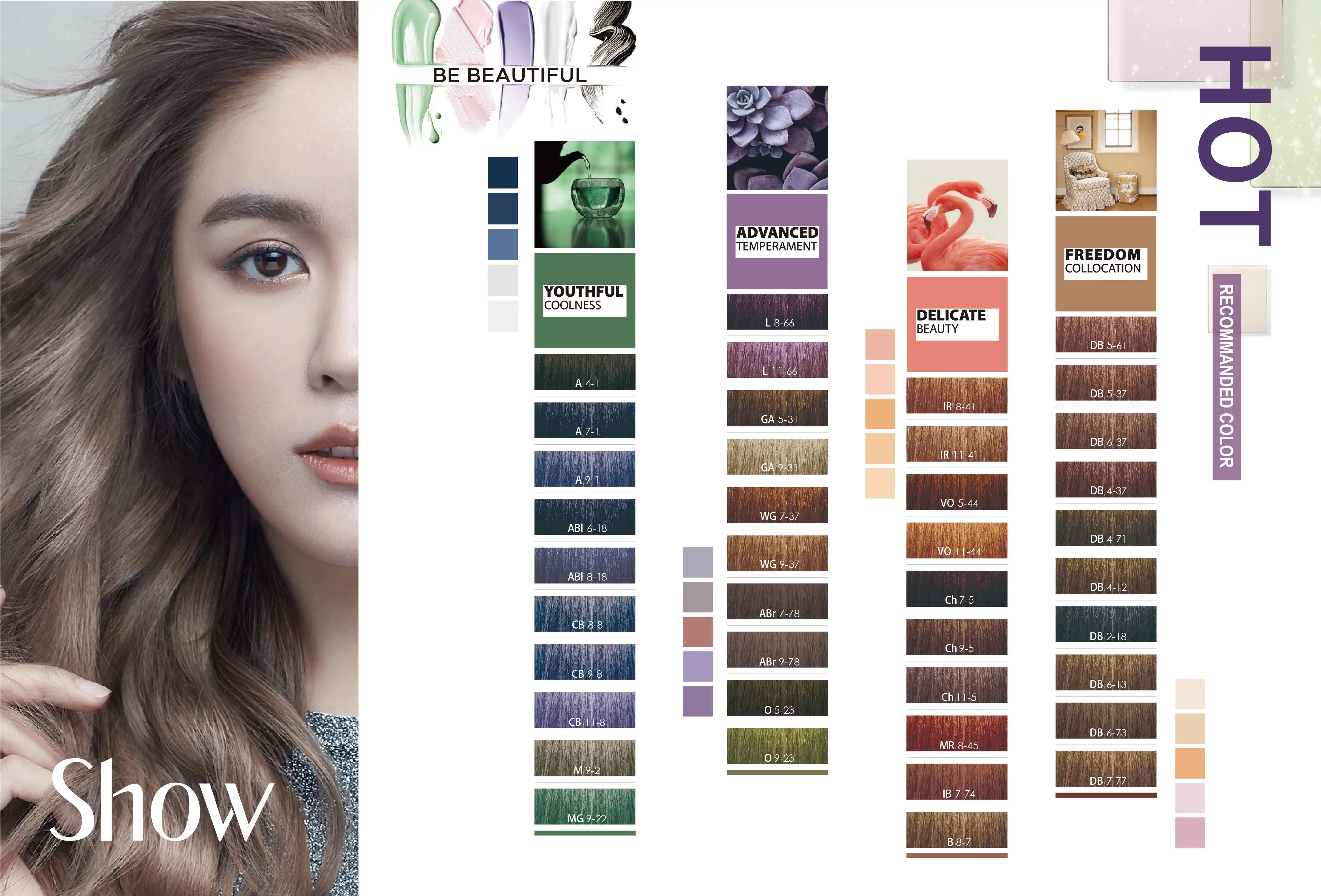 Feeling Professional Hair Dye Colour Japanese Formula Permanent Hair Color Cream of Warm Tone Shades 141