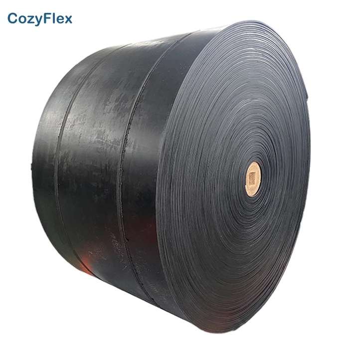 Wholesale tear resistant steel cord skirt rubber conveyor belt price for port transportation