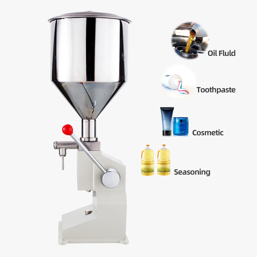 Bespacker A-03 5~50ml Manual lip gloss water liquid filling machine