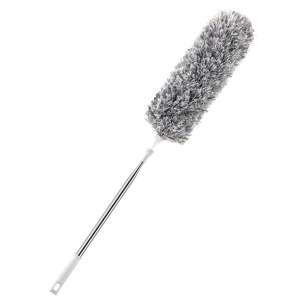 
OEM/ODM packing Popular practical wet or dry use microfiber duster with extension pole 