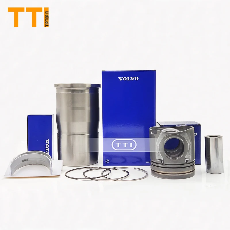 D12 D12A D12D Cylinder Liner Kit Liner Piston Set 20498544 21027623 21523462 037WN48 20760235 20858451