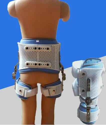 Adjustable Children Orthopedic Brace Hinged Hip Abduction Brace Lower Limb Orthosis Hip Brace Walking Rehabilition Equipment
