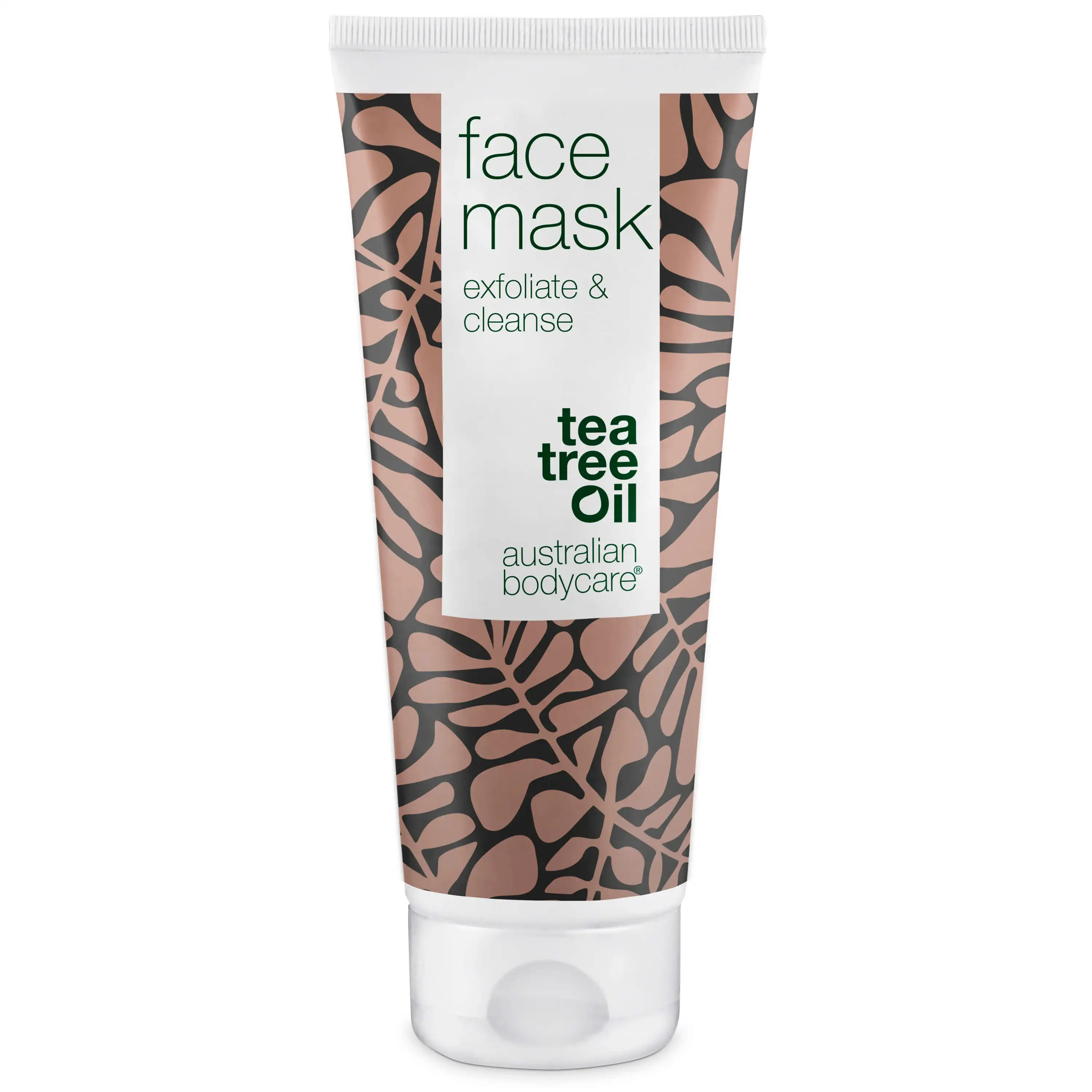 face deep pore cleansing mud clay Facial Mask 100ml. Deep cleanser Tea Tree Mask. Detox clay mask for women and men. OBM tube m