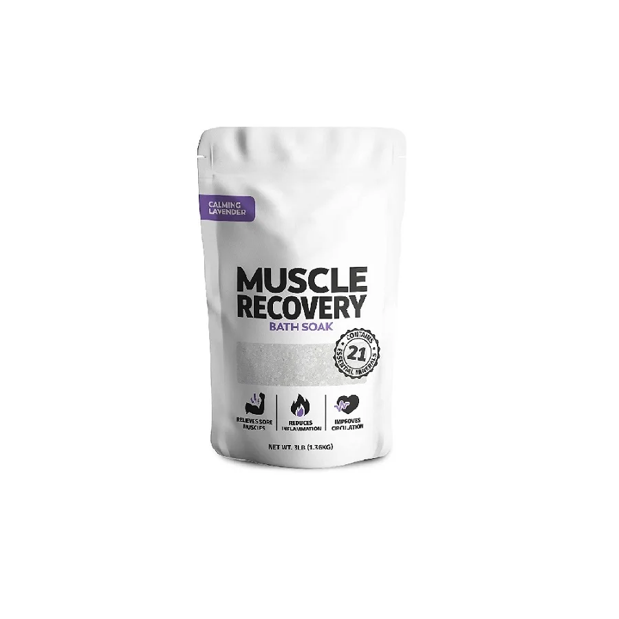 Muscle Recovery Salt Soak Natural Relief Pain Joint Aches USP Epsom Bath Salts