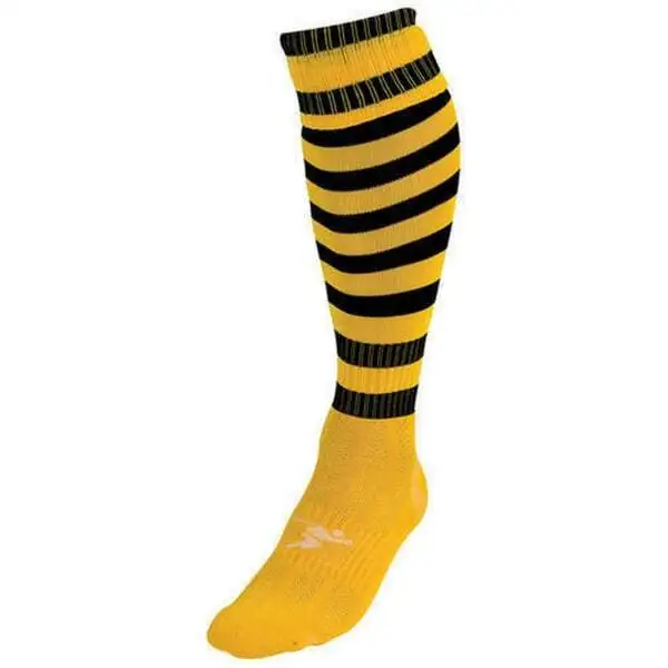 Compression Striped Custom Football Socks Long Anti Slip Grip Socks Football Original Wholesale Price Silicone Socks Football