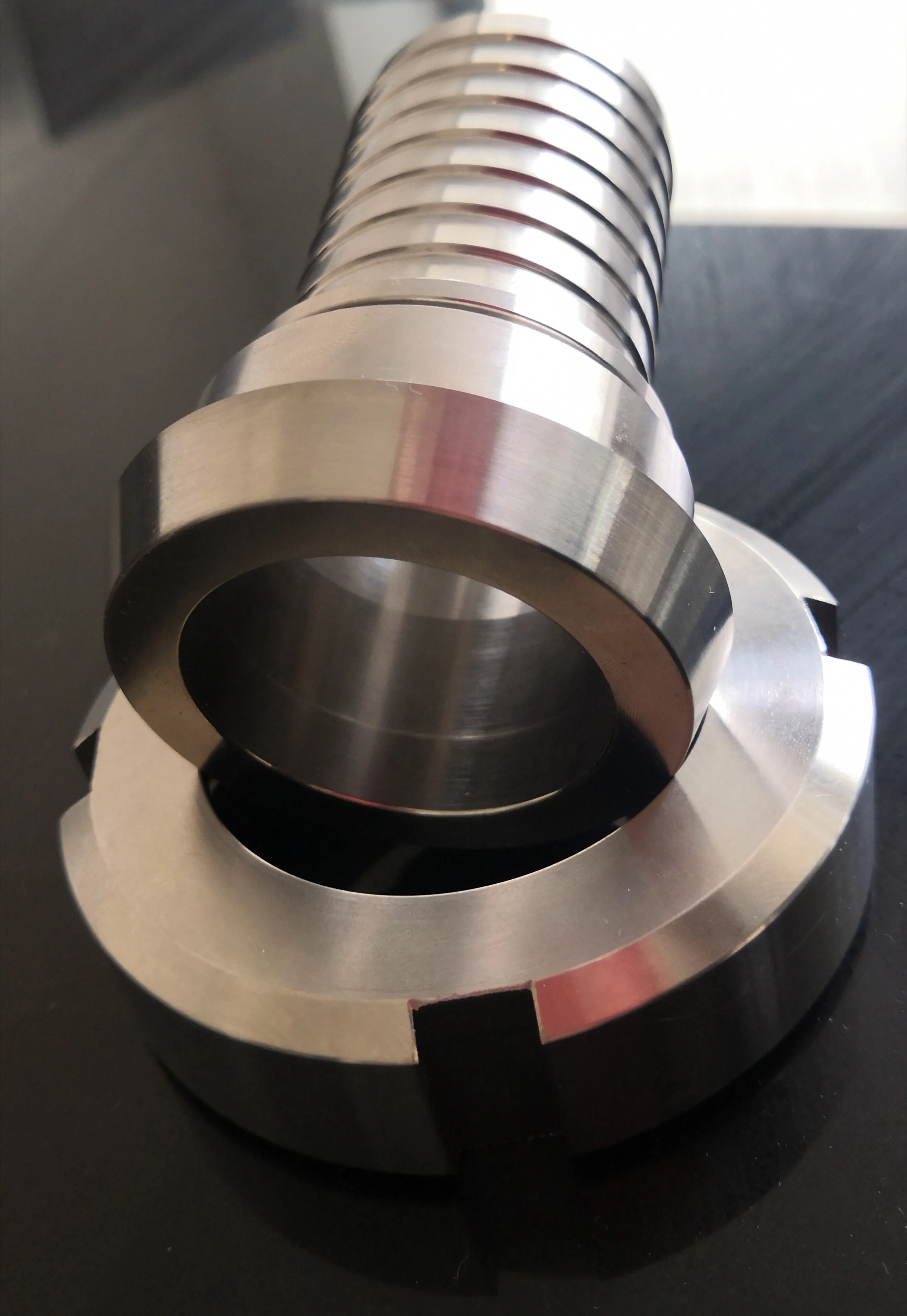 Sanitary tri clamp hose connector Stainless Steel Hydraulic Crimping Hose coupling Fitting