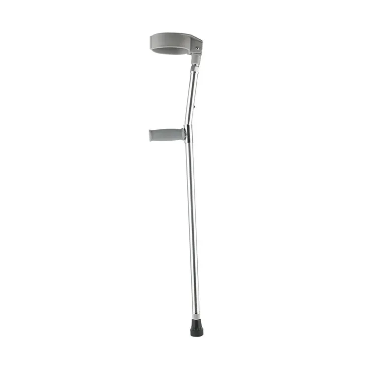 High Quality  Aluminum  can be folded Adjustable ergonomic elbow crutches  for adults