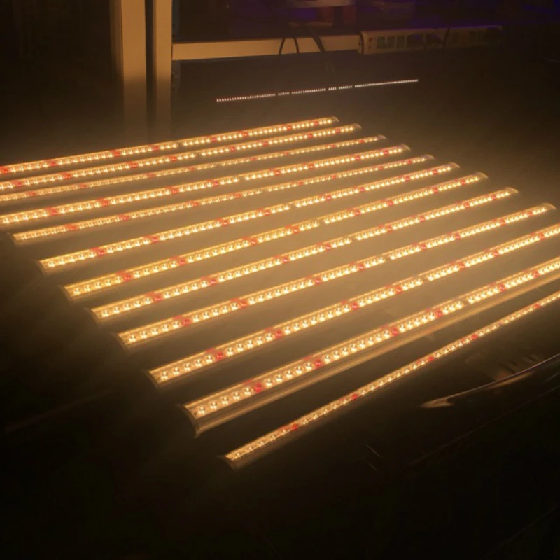 Lux shenzhen hydroponic high efficiency  led grow light 12 tubes 600W red leds spectrum for medicinal plants