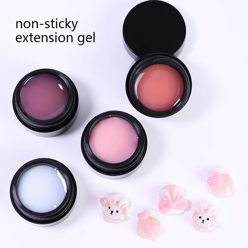 Factory Extension Gel Long Lasting Nail Salon Hema Free Nail Extension Gel Custom Jelly Poly Builder Nail Extension Gel