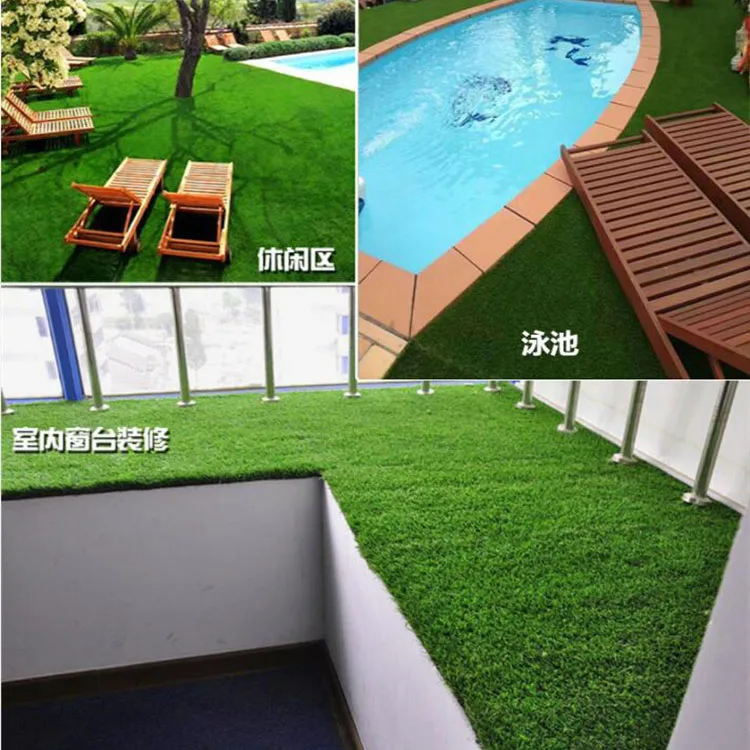 Artificial carpet syntetic grass turf  grass seed mat cesped artificial grass