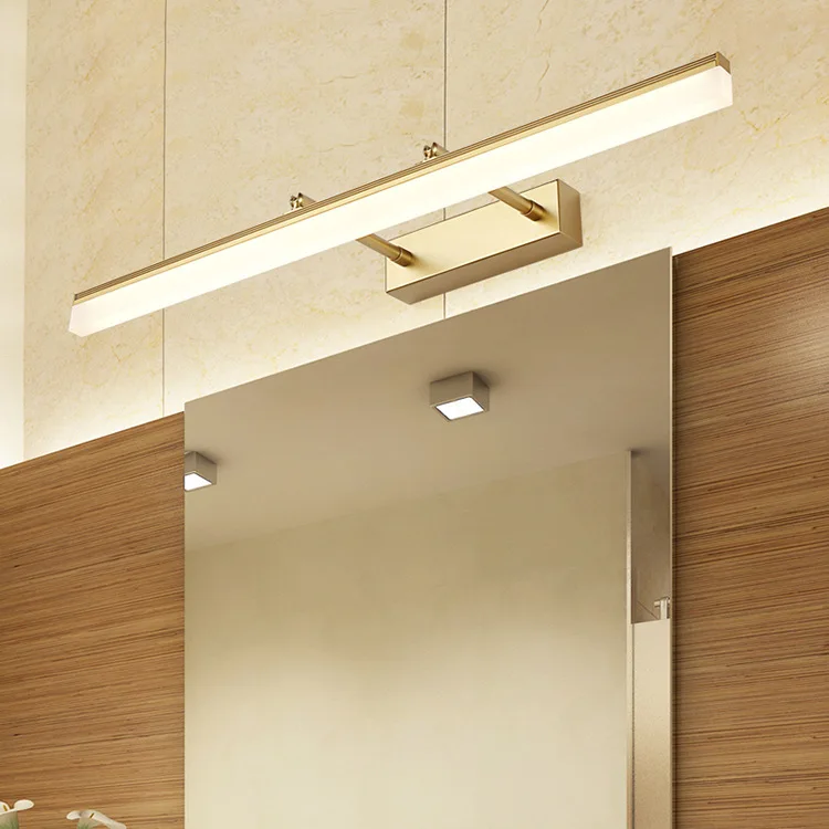 Indoor Led Bathroom Vanity Light Wall Lamp Mirror Front LED Mirror Vanity Light Modern Minimalist Bathroom vanity lighting