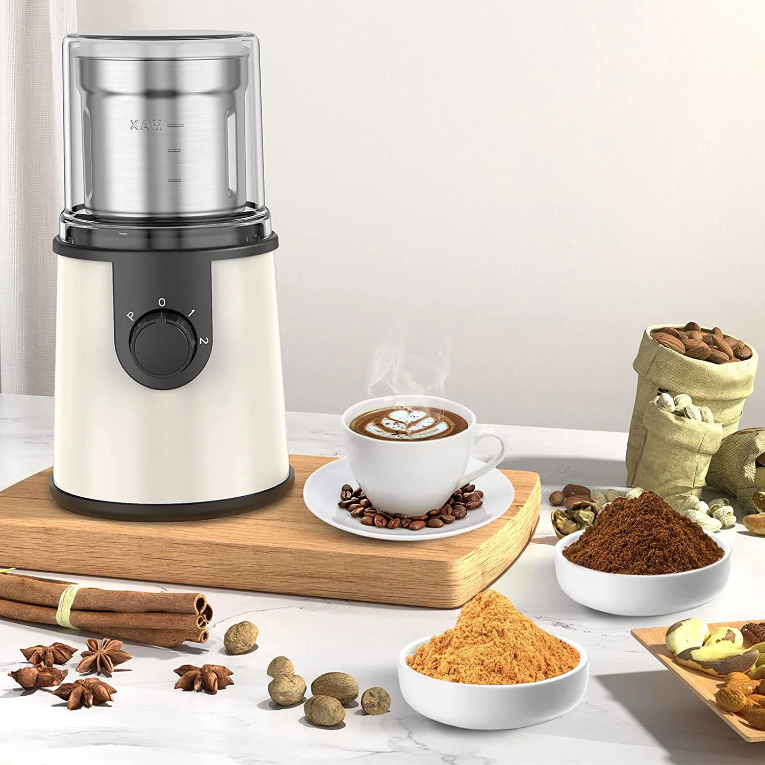 Professional Home Appliance Grinding Machine Electric Coffee Grinder Grain Electric Spice Mill Blender Kitchen
