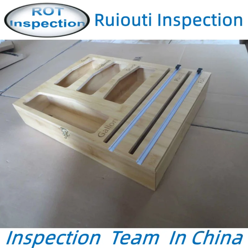 Fujian Sanming Bamboo Ziplock bag Storage organizer inspection and quality control services Inspection companies china
