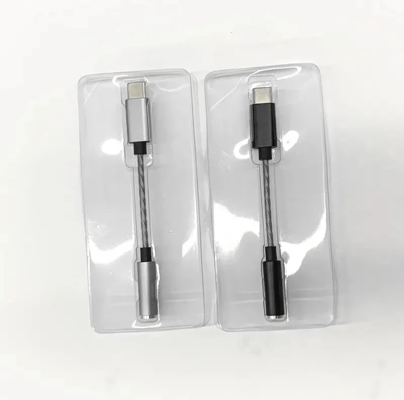 Factory wholesale high-quality background noise free C-type to 3.5mm headphone audio jack adapter