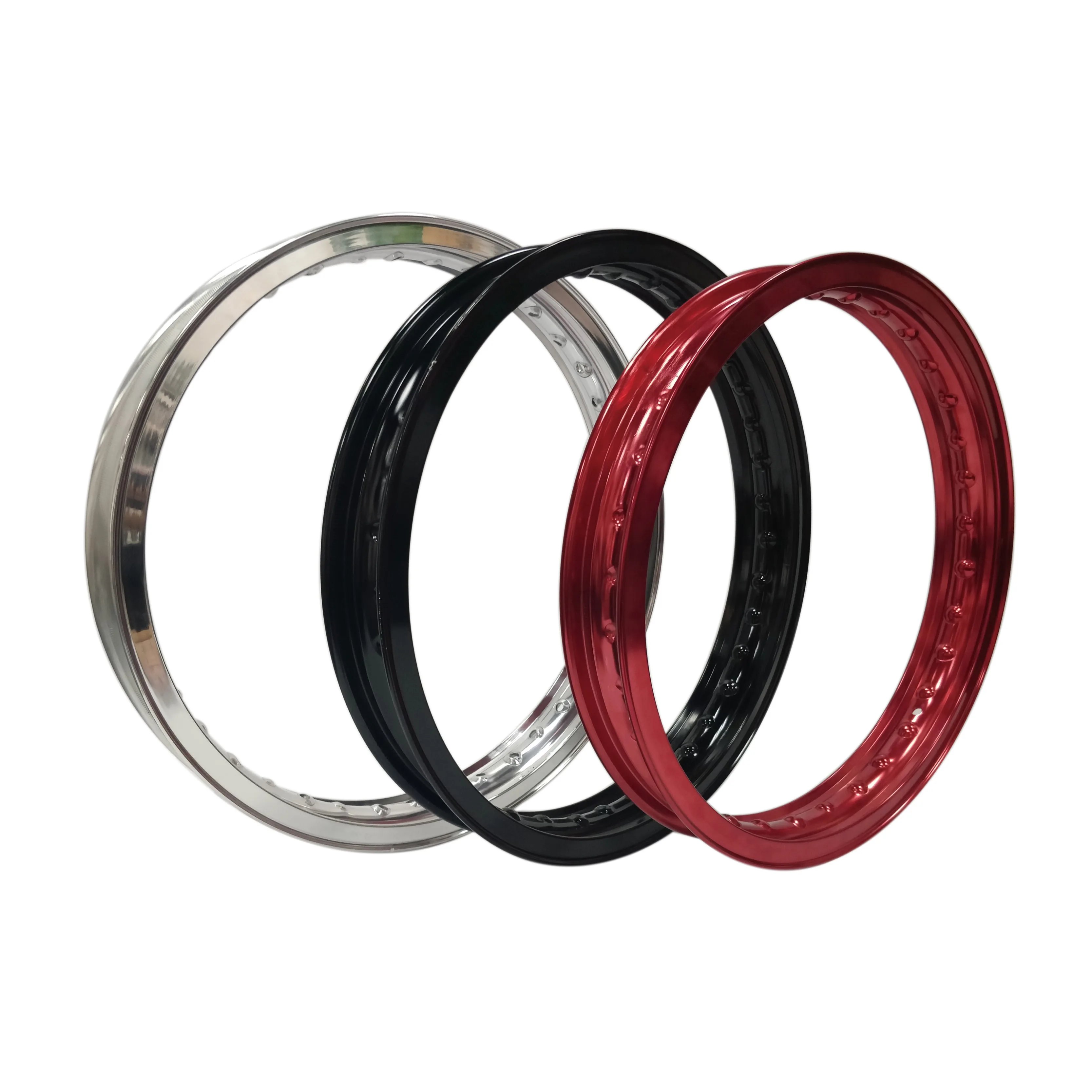 Akront Style Valanced Alloy Motorcycle Rims
