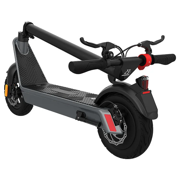 Professional 500W high power two wheels 10inch folding skateboard electric scooter for adults