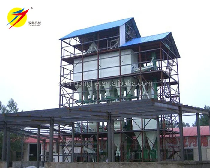 10 ton per hour poultry feed manufacturing machine poultry feed production line animal feed making line
