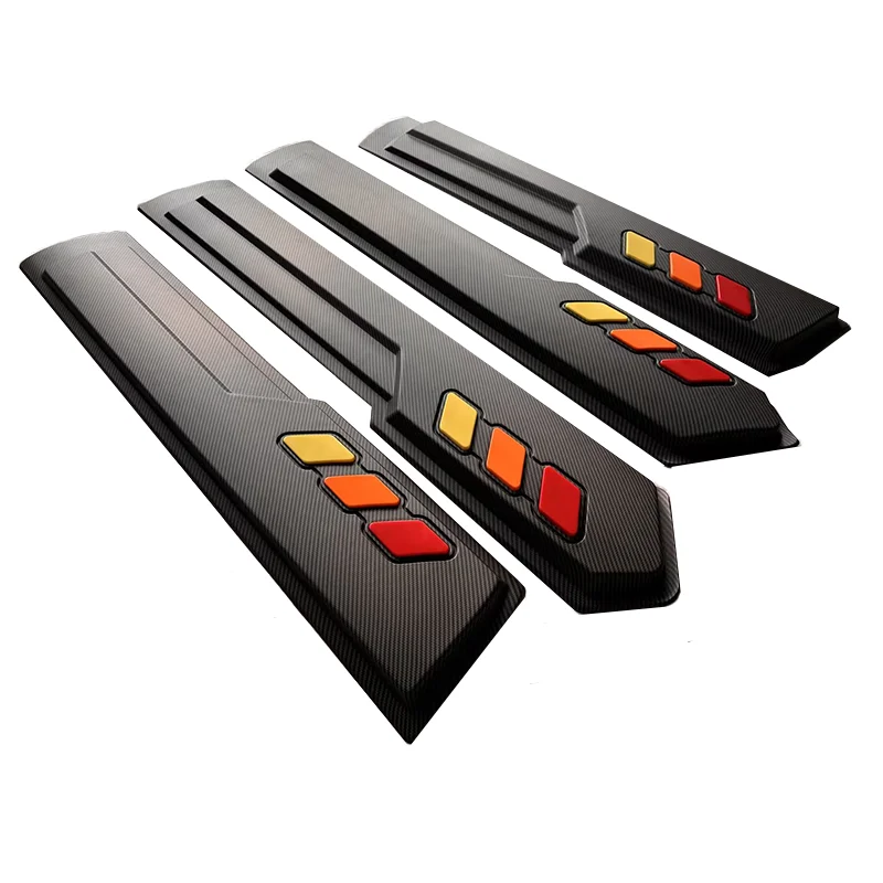high quality auto parts matte black abs door mulding cover for tacoma 16-23