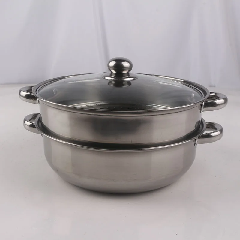Hedan Stainless Steel Steamer Pot Steam Cooking Pot
