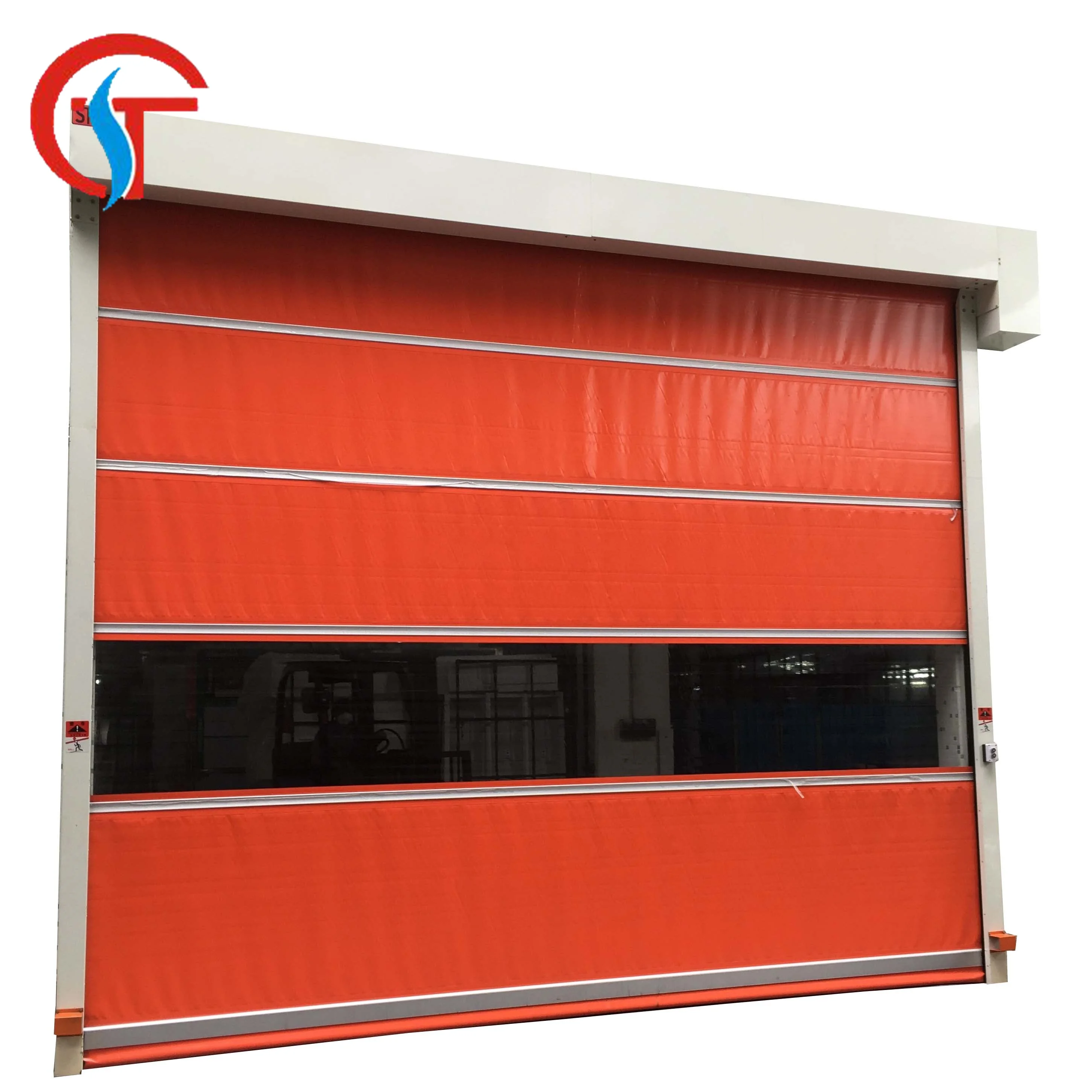 Indoor and outdoor isolation protection automatic fast pvc roller shutter door